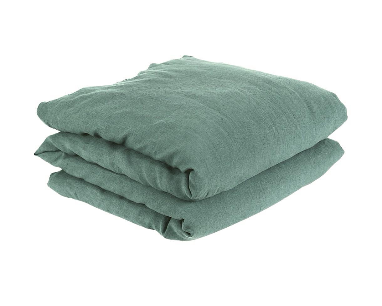 Pure hemp duvet cover Jade - Couleur Chanvre